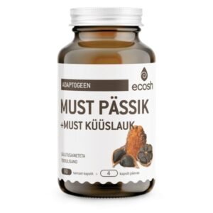 MUST PÄSSIK + MUST KÜÜSLAUK – antioksüdantide allikas